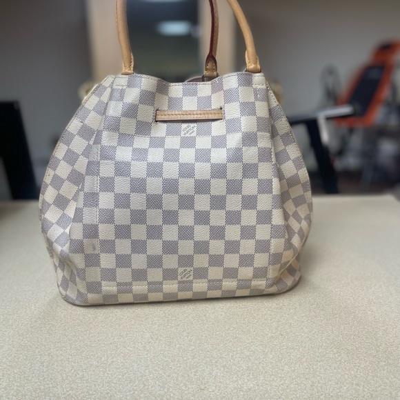 Authentic Louis Vuitton Girolata Damier Azur Bag - Picture 2 of 6